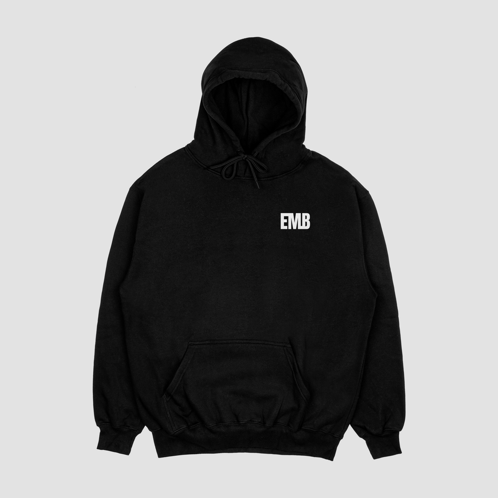 Embroidered: Embro Exclusive Hoodie Design (Black&White)